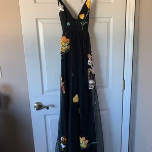 Ballerina-style tulle gown